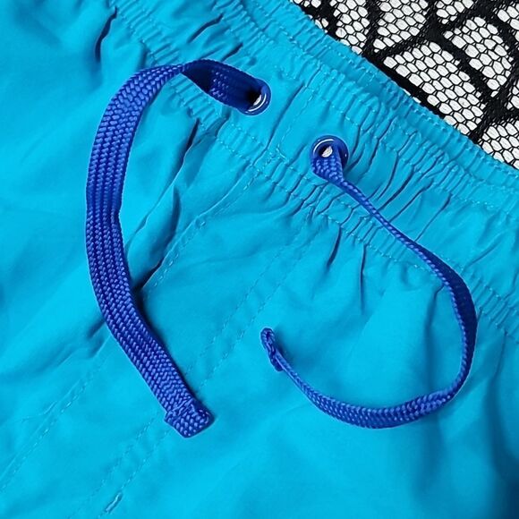 Turquoise and Blue Swim Trunks Boys Size XXL (18) - Picture 2 of 7